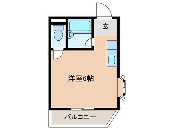 リビングマンションの物件間取画像